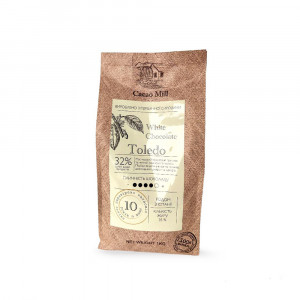 Шоколад белый Toledo 32% Cacaomill 1 кг