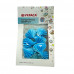 Безе однотонное голубое d 25 мм 9 шт Украса