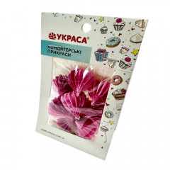 Безе однотонное фуксия d 25 мм 9 шт Украса