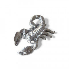 Шоколадная фигурка Скорпион серебро