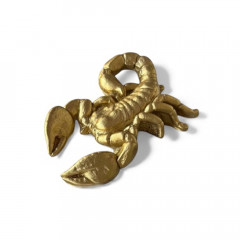 Шоколадная фигурка Скорпион золото