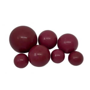 Шоколадні Сфери бордові 7 шт