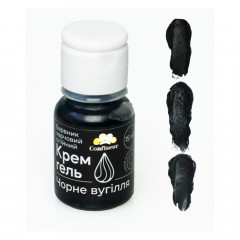 Краситель гелевый жирорастворимый Черный уголь Confiseur 15 г