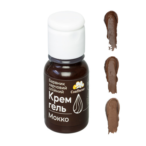Барвник гелевий жиророзчинний Мокко Confiseur 15 г