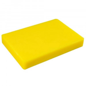 Доска разделочная пластиковая Желтая 44 х 30 х 5 см Empire
