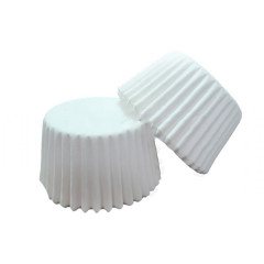 Формы бумажные для конфет Белые, 30*24 мм