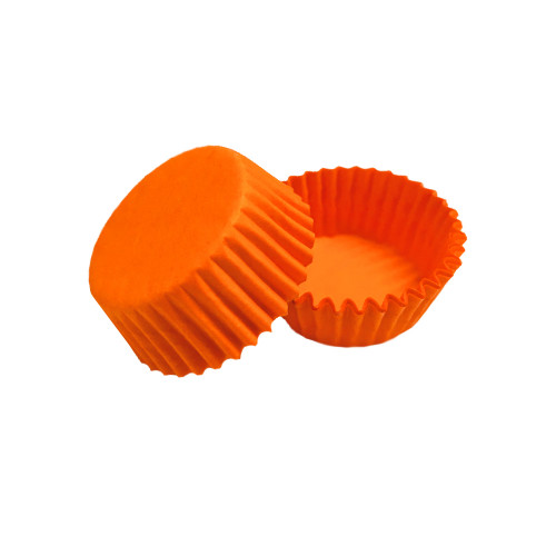 Формы бумажные для конфет Оранжевые, 30*16 мм