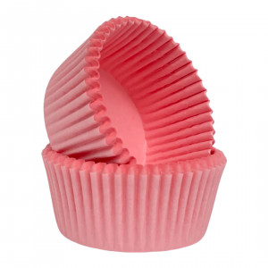 Бумажные Формы для кексов нежно-розовые, 50*30 мм