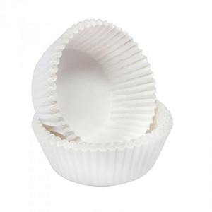 Формы бумажные для кексов Белые, 50*30 мм