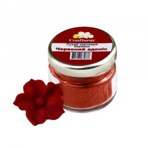 Сухой порошковый краситель жирорастворимый Красный адонис Confiseur 4 г