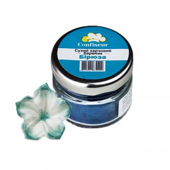 Сухой порошковый краситель жирорастворимый Бирюза Confiseur 4 г