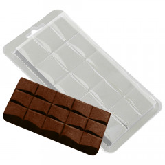 Молд для шоколада Шоколадная плитка Волнистая