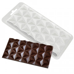Молд для шоколада Шоколадная плитка Пирамиды