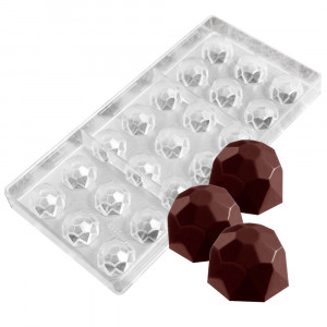 Поликарбонатная форма для конфет Алмаз