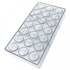 Поликарбонатная форма для конфет Глазки