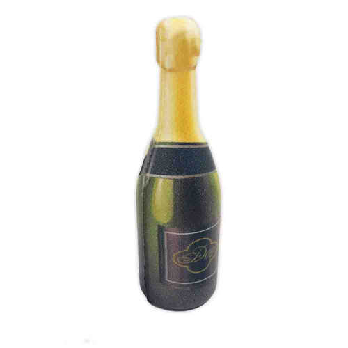 Шоколадный декор Modecor Бутылка шампанского с черной этикеткой, 1шт