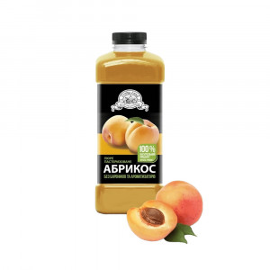 Абрикос пюре пастеризованное 10% сахара Fruity Land 1 кг