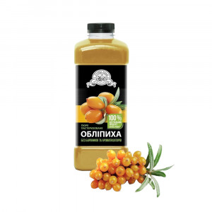 Облепиха пюре пастеризованное 10% сахара Fruity Land 1 кг