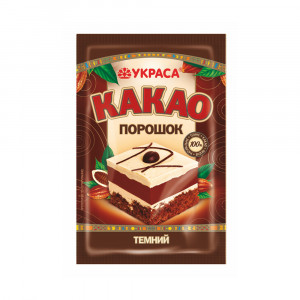 Какао темное 80 г Украса