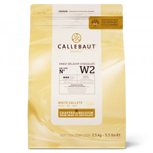 Шоколад білий Barry Callebaut 28%, Бельгія, 2,5 кг