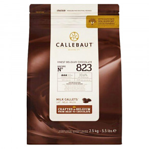 Шоколад молочный Barry Callebaut 33.6%, Бельгия, 2,5 кг