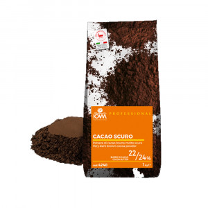 Какао темный порошок Icam 22/24 1 кг