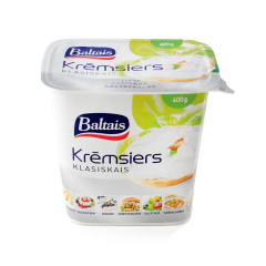Крем-сыр Baltais Classic 17,8% 0,4 кг