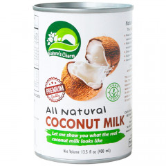 Молоко кокосовое Nature's Charm без сахара, 400 мл