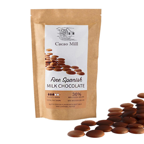 Шоколад молочний Natra Cacao 36% Іспанія 400 г