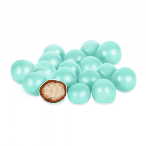 Бисквитные шарики в шоколаде 15мм Голубые, 50г