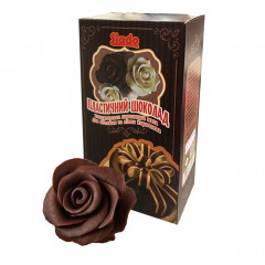 Пластический шоколад для обтяжки и лепки коричневый Slado 250 г