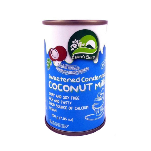 Згущене молоко кокосове Natures Charm без лактози, 200 г