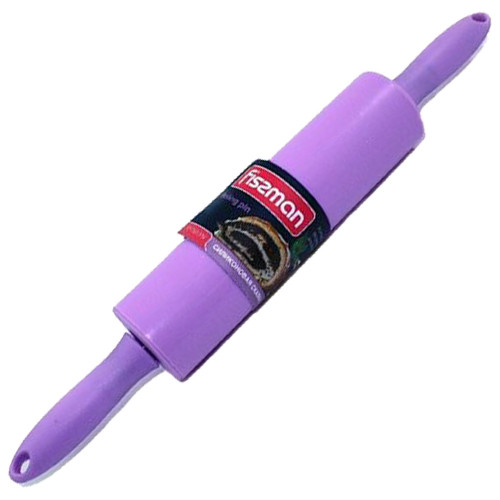 Качалка силіконова з пластиковими ручками Fissman 39,5x5,5 см