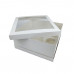 Коробка для комплекта бенто с капкейками Белая 260х260х120