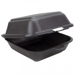 Коробка для Бенто-торта Чорна 15х15х8 см