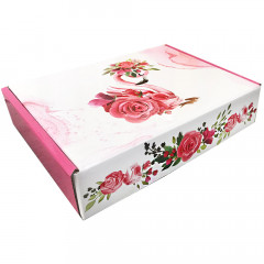 Коробка для десертов, Почтовая Фламинго