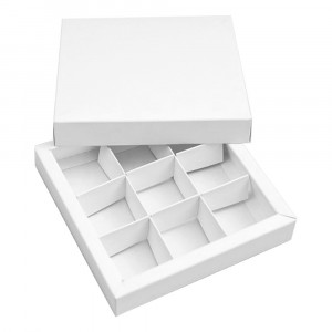 Коробка для конфет, белая
