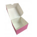 Коробка для десертов 11х11х8 см Розовая