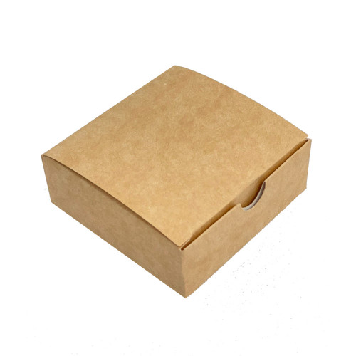 Коробка для цукерок крафт Міні 83х83х30 мм