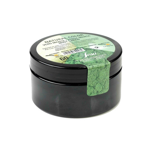 Натуральний кондитерський водорозчинний барвник сухий Зелена м'ята, 50 грам, SOSA