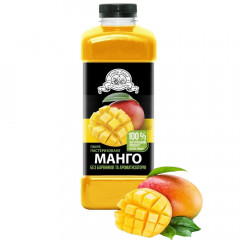 Манго пюре пастеризованное 10% сахара Fruity Land 1 кг
