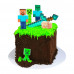Вафельная картинка Герои Minecraft