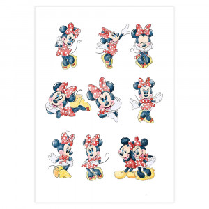 Вафельная картинка Minnie Mouse