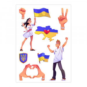 Вафельная картинка Украина победит