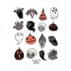 Вафельна картинка Страшний Halloween