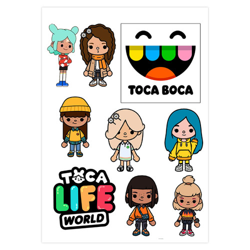 Toca Life Sticker Collection (Toca Boca): Golden Books, Golden