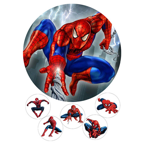 Вафельная картинка Человек-паук 6