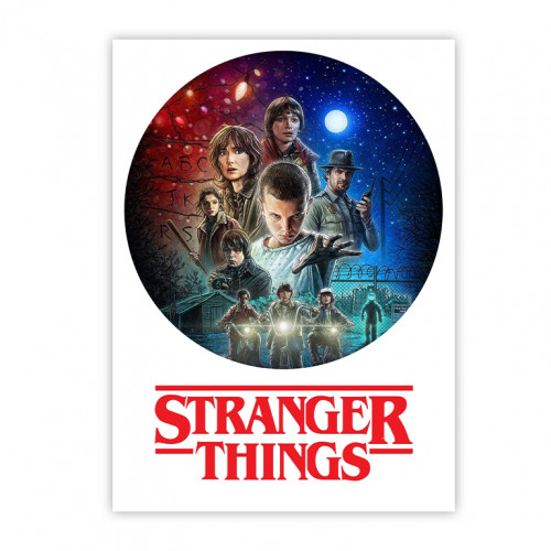 Вафельная картинка Очень странные дела 2