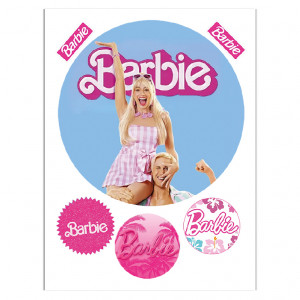 Вафельная картинка Фильм Barbie