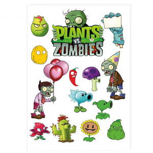 Вафельная картинка Plants vs Zombies 2